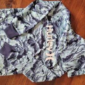 Hurley blue sweatshirt girl size M used